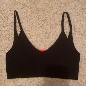 Cashmere bralette, size S but fits size M